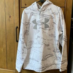 White camo Under Armour Hoodie